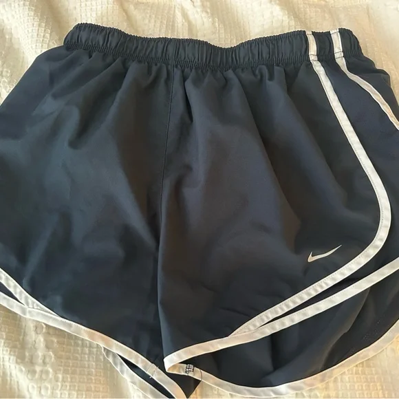 Nike Women's Running Shorts - Navy and Gray - Picture 5 of 7